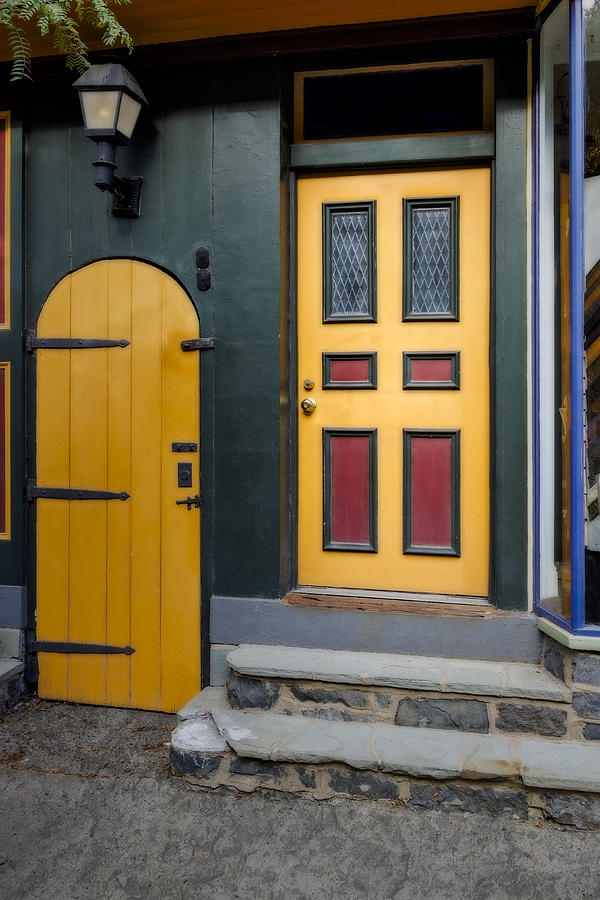 Architecture Photograph - Colorful Doors by Susan Candelario