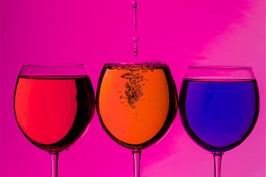 Colorful Drinks Photograph by Peter Lakomy
