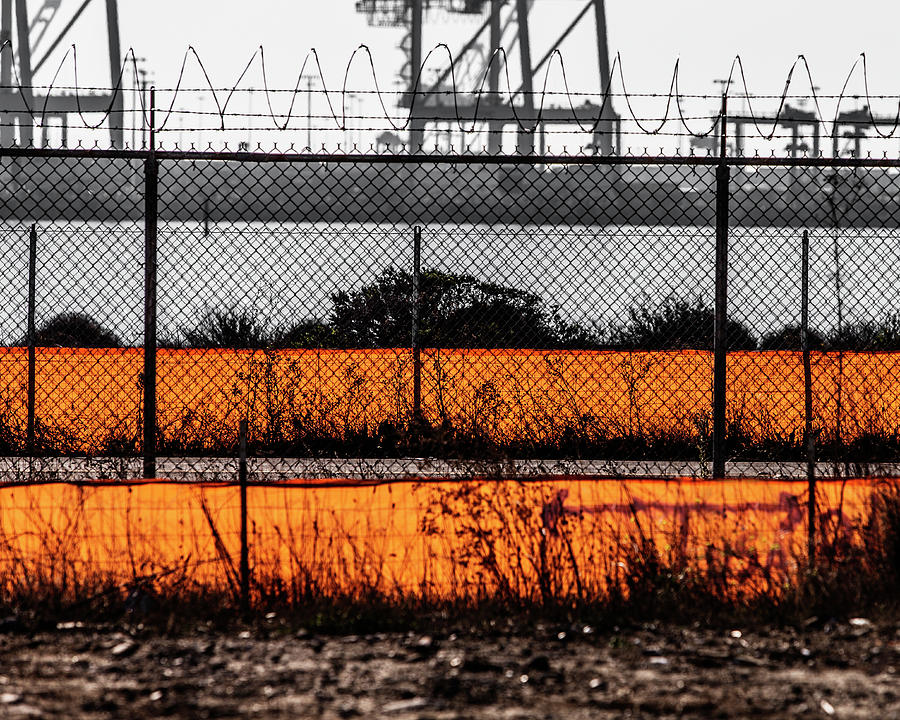 Oakland Photograph - Colorful Fence by Ron Koeberer