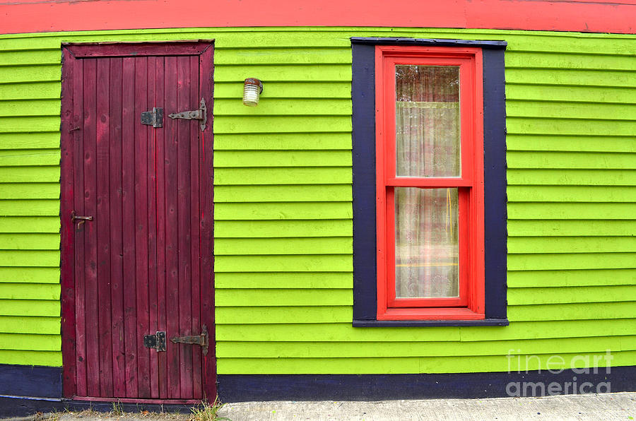 Colorful House In St John Newfoundland Canada Digital Art By Eva