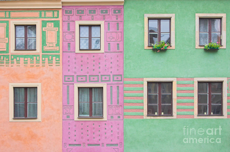 Colorful houses Photograph by Michal Bednarek