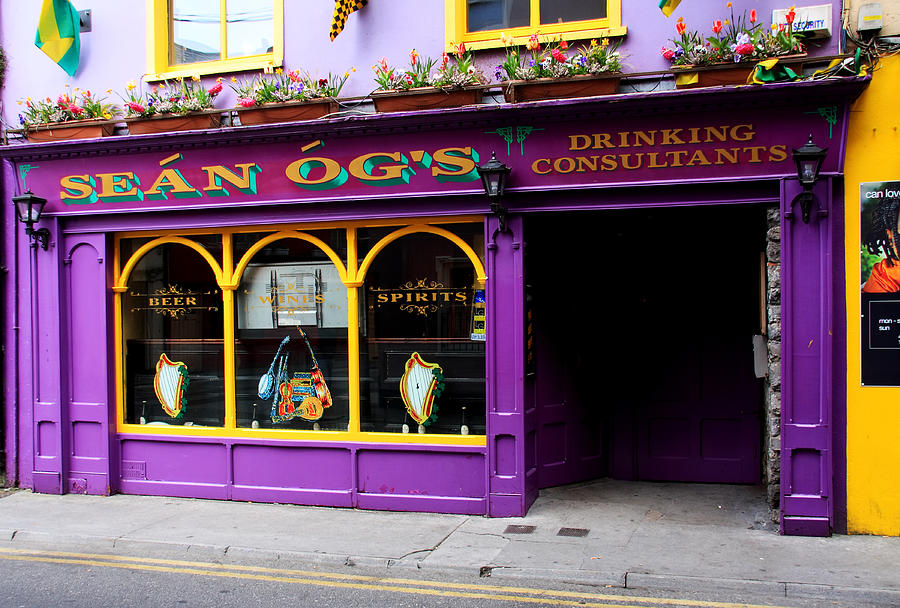 Colorful Irish Pub Photograph by Aidan Moran
