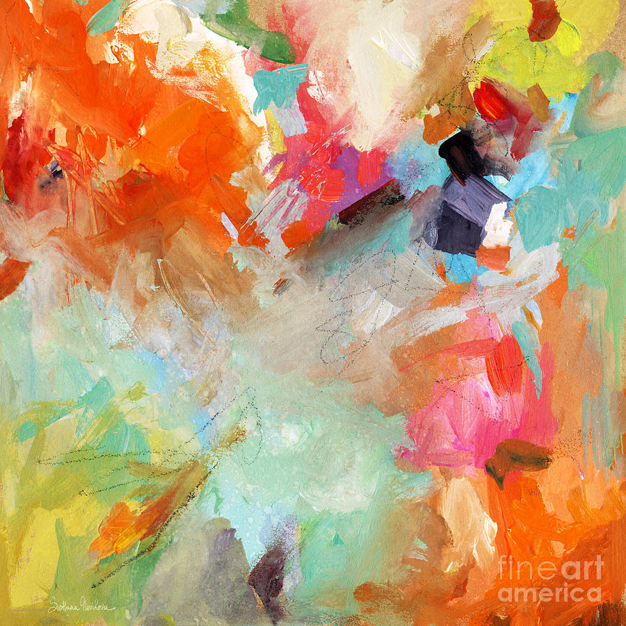 Svetlana Novikova Painting - Colorful joy by Svetlana Novikova