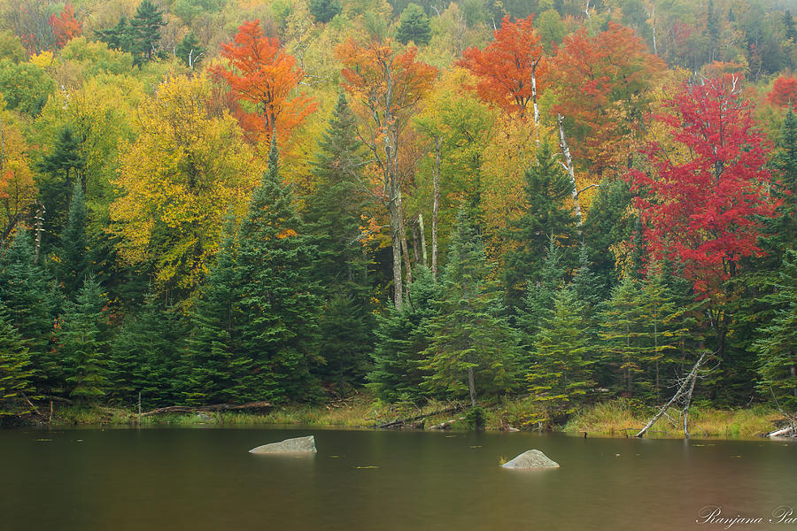 Colorful Lake Photograph by Ranjana Pai - Fine Art America