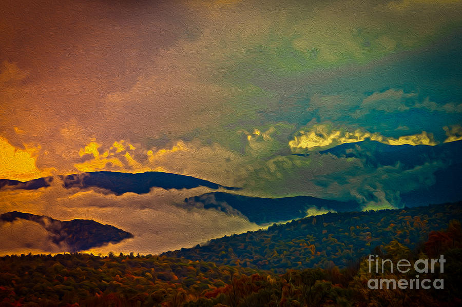 Colorful Morning On Skyline Drive Photograph by Dawn Gari