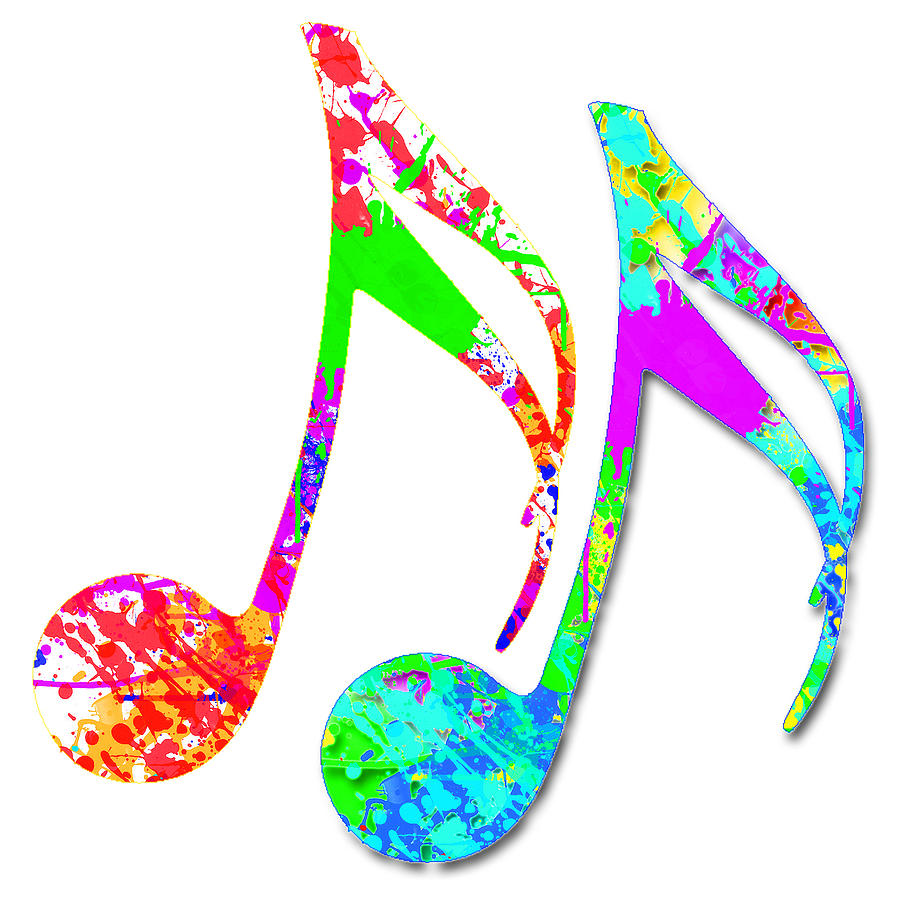 Colorful Music 2 Digital Art
