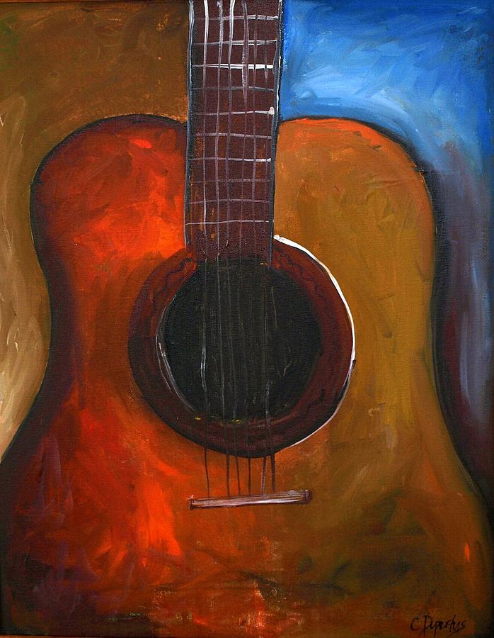 Colorful Music Painting by Cathy Dupertuis - Fine Art America