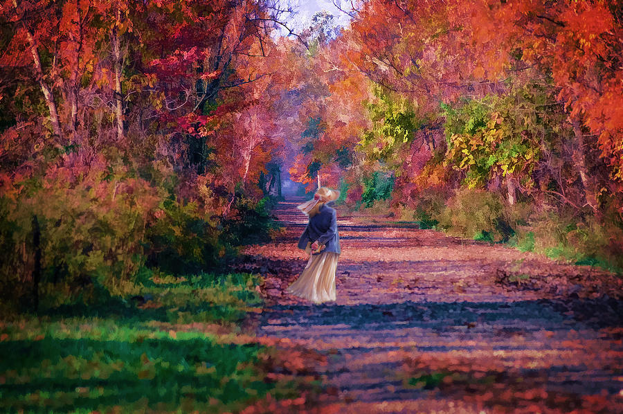 Colorful Path Photograph by Mary Timman
