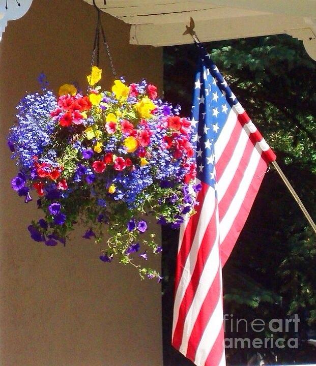 Flag Photograph - Colorful Pride by Trisha Buchanan