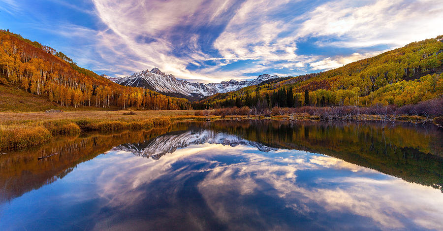 Colorful Reflection Photograph by Steven Reed
