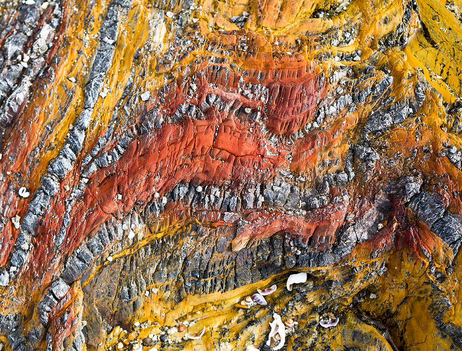 Colorful Rocks - Australia Photograph by Steven Ralser