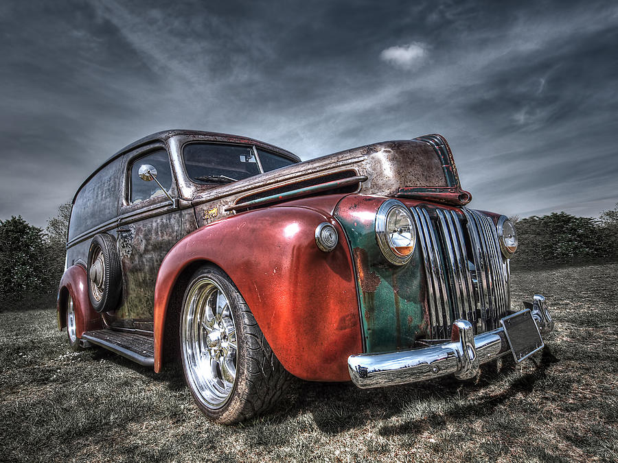 Colorful Rusty Ford Truck Photograph by Gill Billington