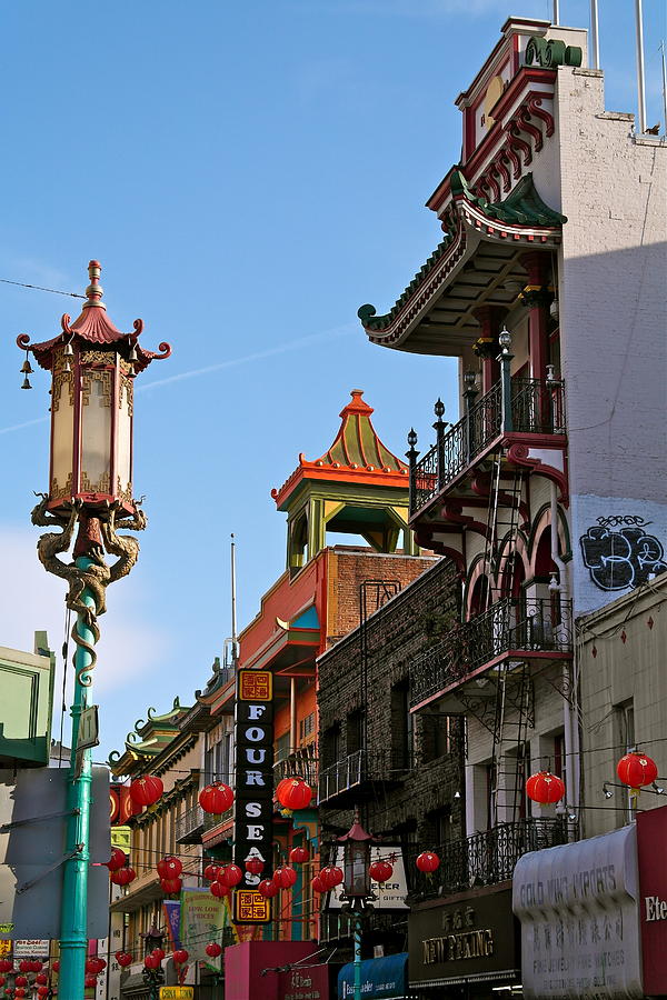 Colorful San Francisco Chinatown Photograph by Michele Myers