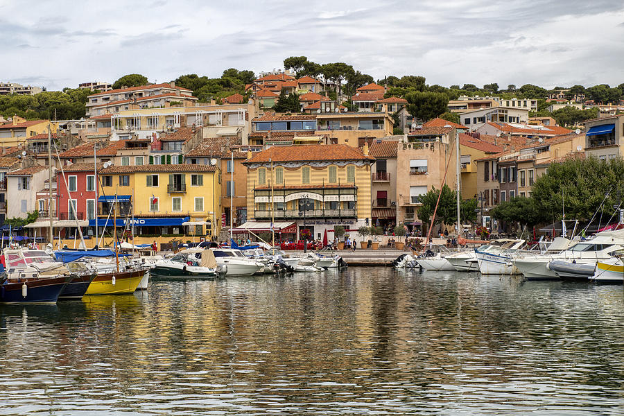 Colorful Seaside Town in France Photograph by Georgia Clare - Pixels