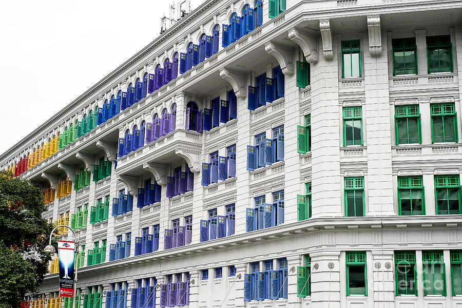 Colorful shutters Photograph by Ivy Ho