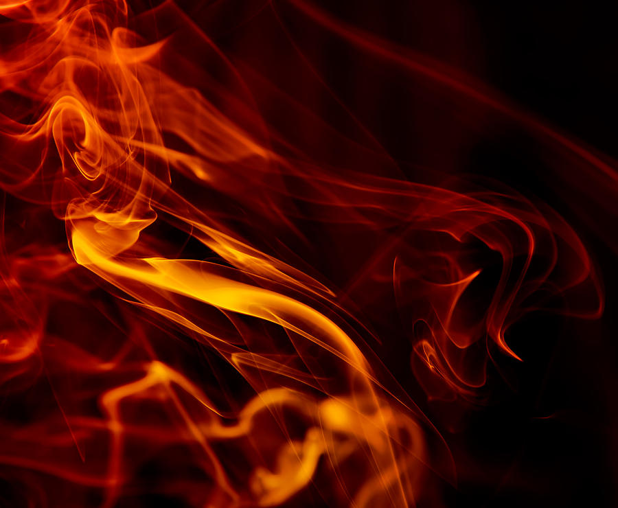 Abstract Photograph - Colorful smoke trails by Sebastien Coursol Abstract Photograph - Colorful smoke trails by Sebastien Coursol