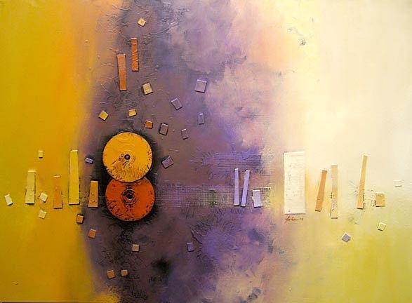Colorful Song Mixed Media by Farhan Abouassali