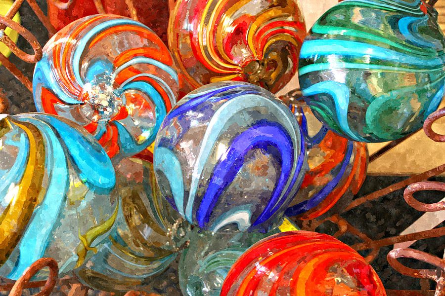 Colorful Spheres Photograph by Lynn Jordan