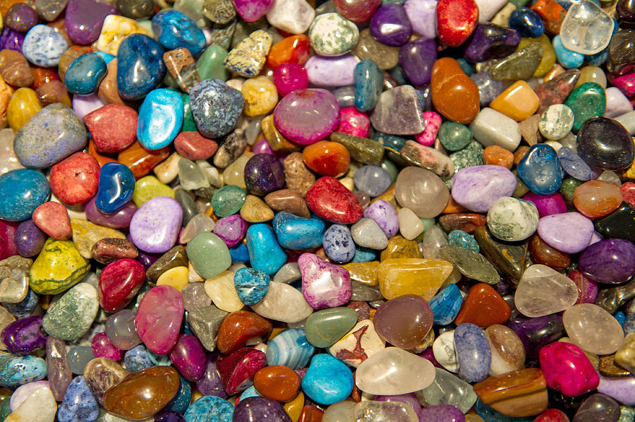 Colorful Stones Photograph by Willie Harper