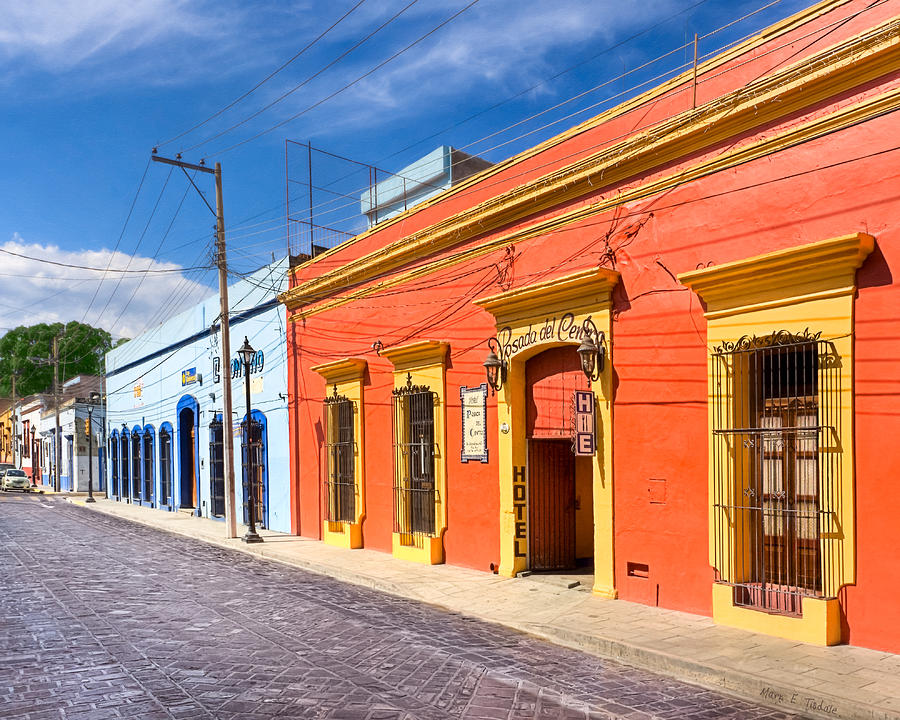 Colorful Streets of Colonial Oaxaca Photograph by Mark Tisdale
