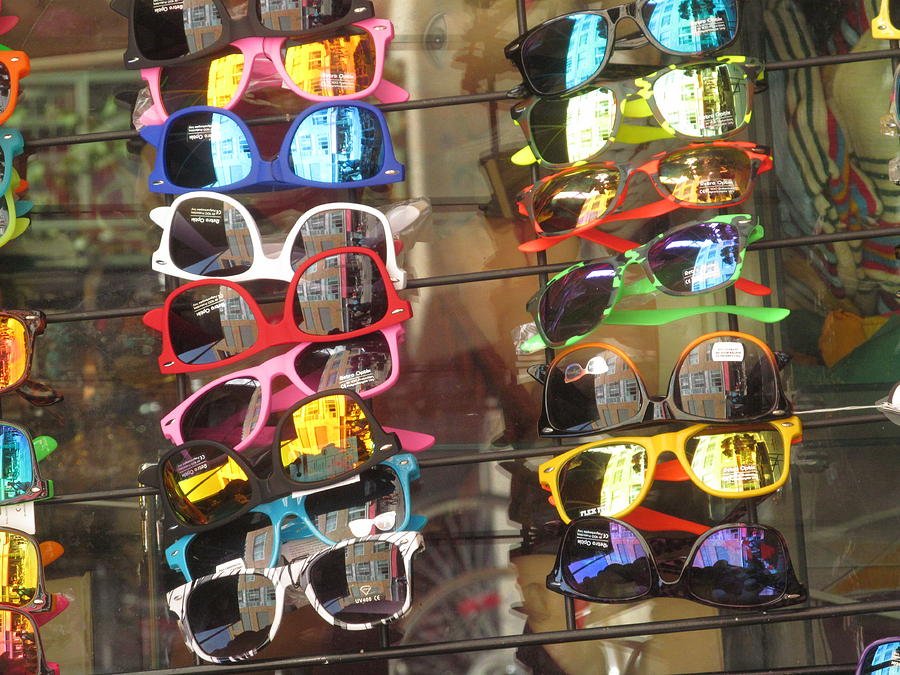 Colorful Sunglasses Photograph by Alfred Ng
