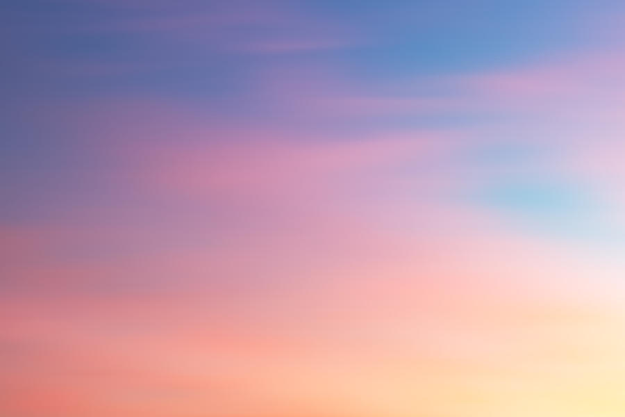 Colorful Sunset Background Photograph by Nora Carol Photography