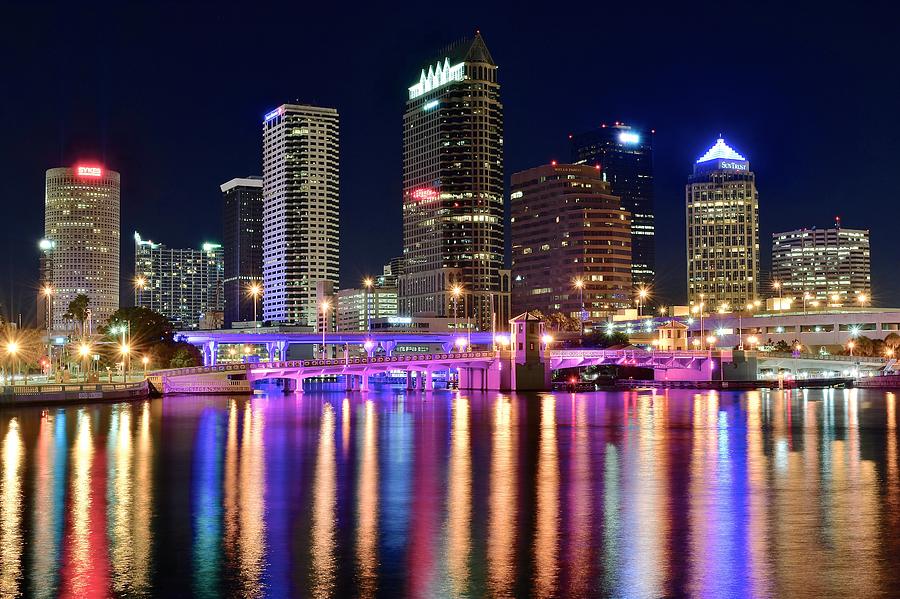 Colorful Tampa Photograph by Frozen in Time Fine Art Photography