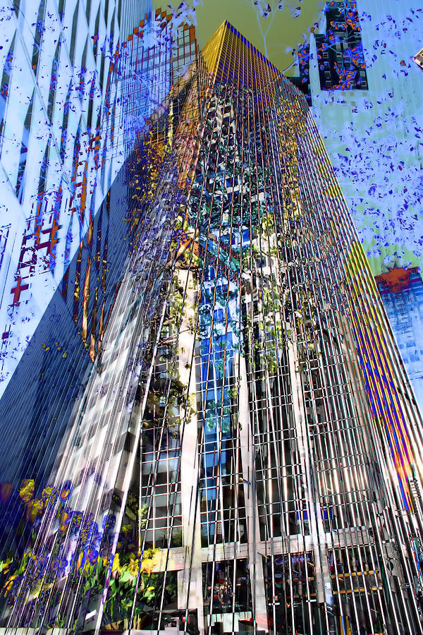 Colorful Tower Digital Art by Katherine Erickson