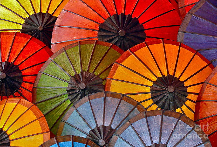 Colorful Umbrellas Photograph by Dorota Nowak