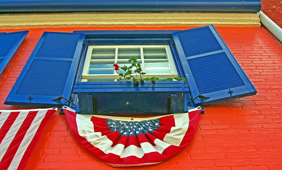 Colorful window box Photograph by Andy Lawless
