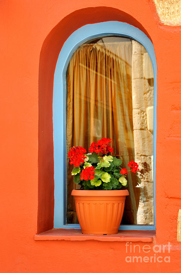 Colorful window Photograph by George Atsametakis