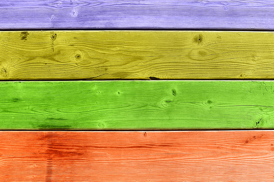 Colorful wooden deck Photograph by Joe Belanger - Fine Art America