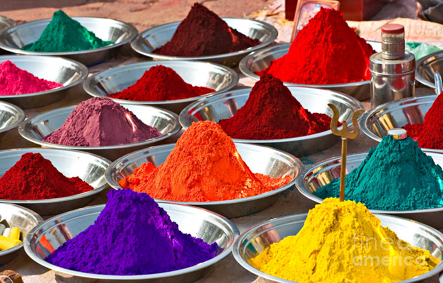 Colors - India Photograph by Luciano Mortula