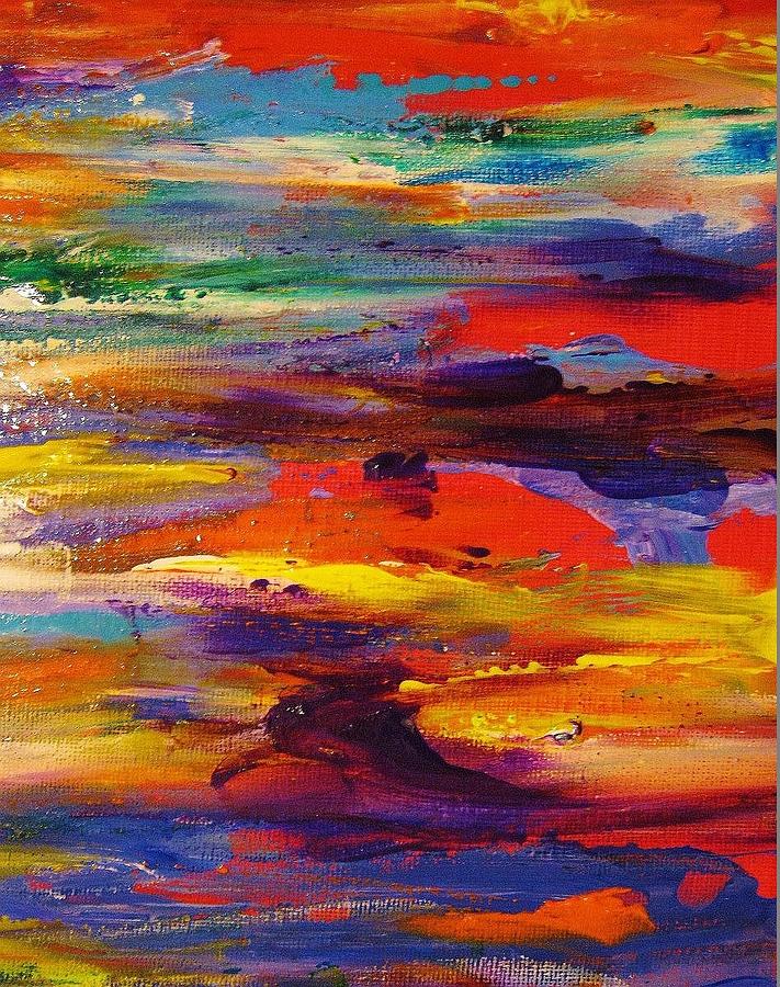 Colors 51 Painting by Helen Kagan