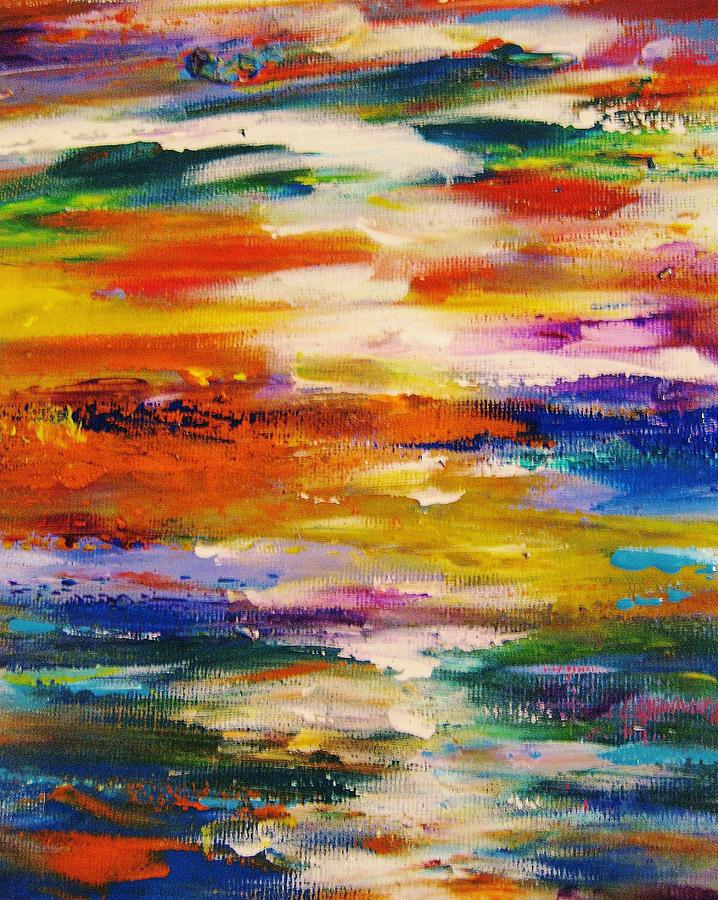 Colors 54 Painting by Helen Kagan