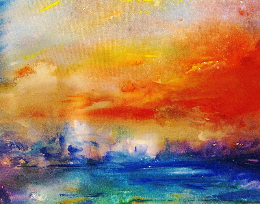 Colors 62 Painting by Helen Kagan
