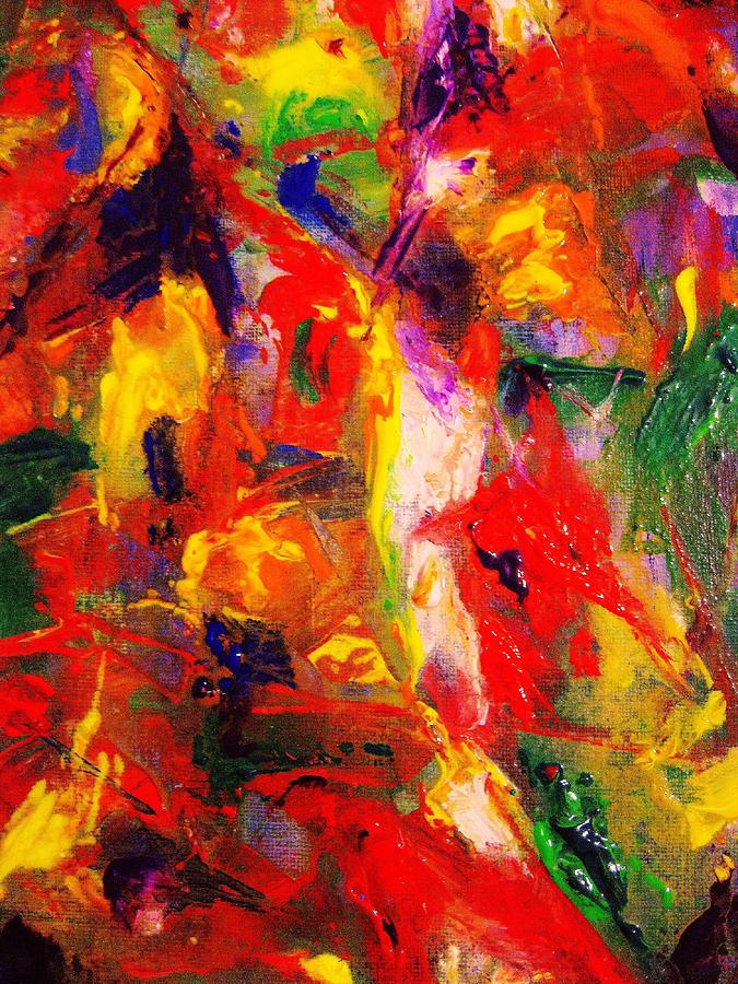 Colors 73 Painting by Helen Kagan