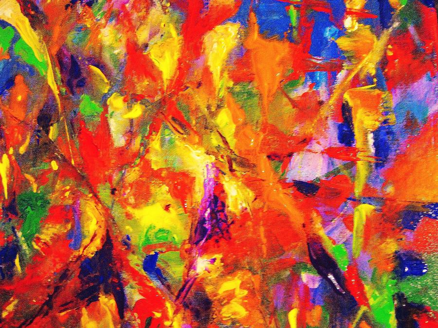 Colors 77 Painting by Helen Kagan