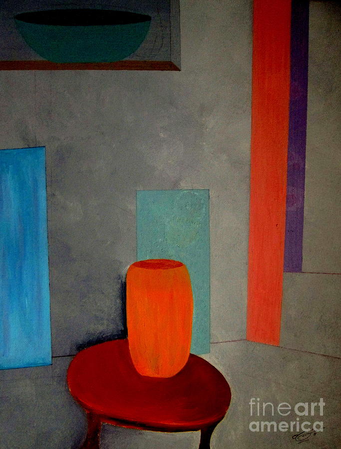 Colors in a Gray Room Painting by Bill OConnor