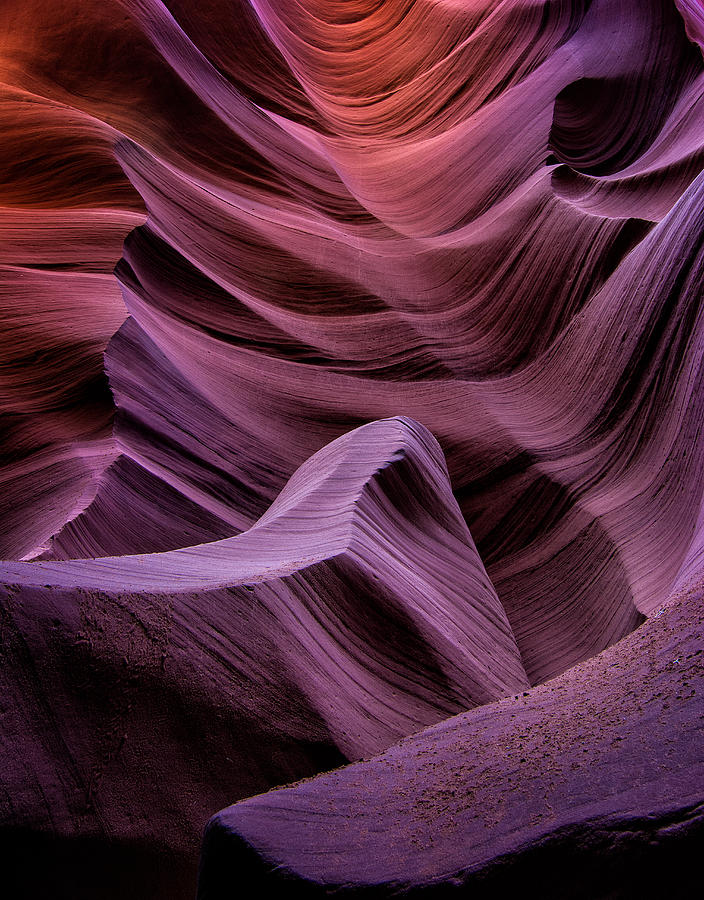 Colors of Antelope Canyon Photograph by Michael Ash