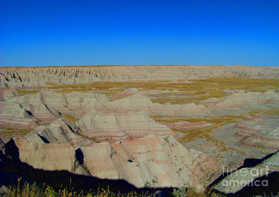Colors of Badlands National park. Photograph by Charles Robinson