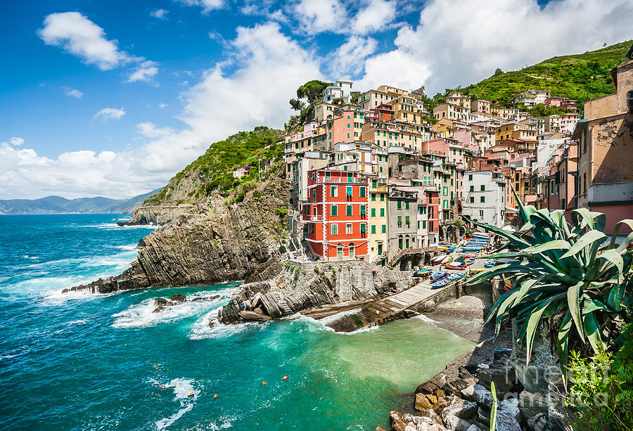 Architecture Photograph - Colors of Cinque Terre by JR Photography