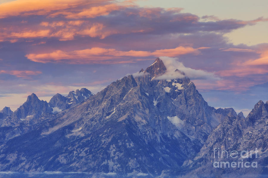 Grand Teton National Park Photograph - Colors of Dawn by Mark Kiver
