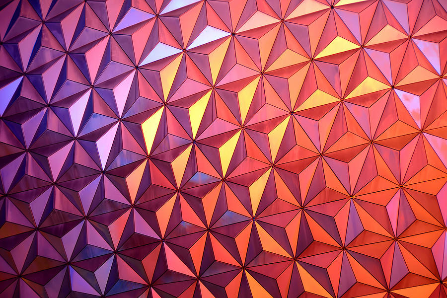 Colors of Epcot Photograph by David Lee Thompson
