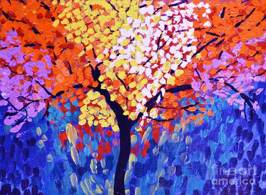 Colors of life Painting by Jyoti Vats - Fine Art America