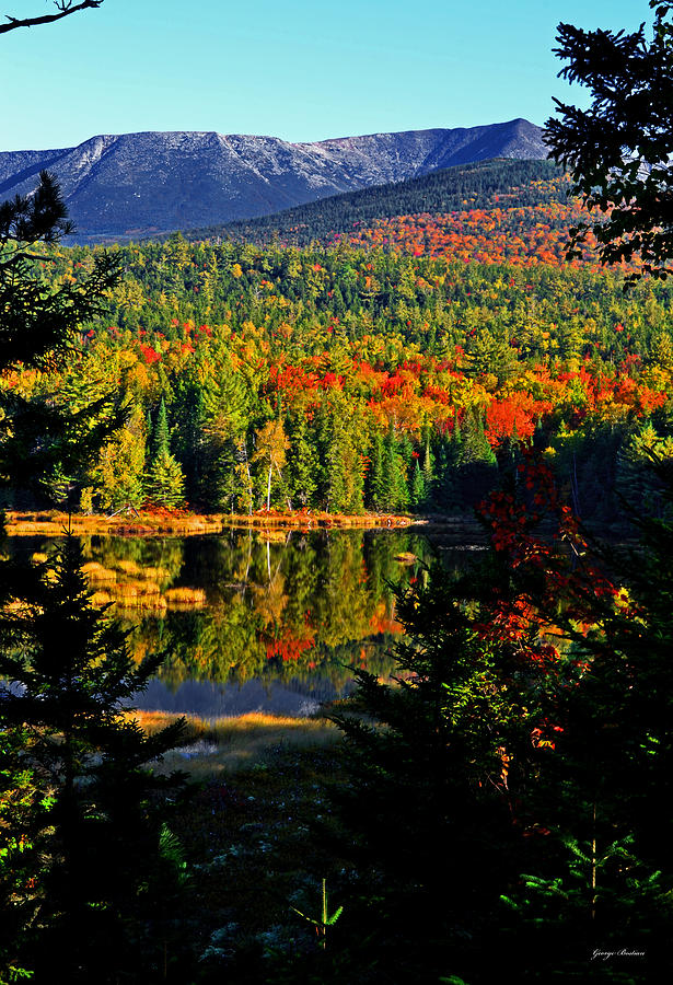 Colors Of Nature - Mount Katahdin Photograph by George Bostian