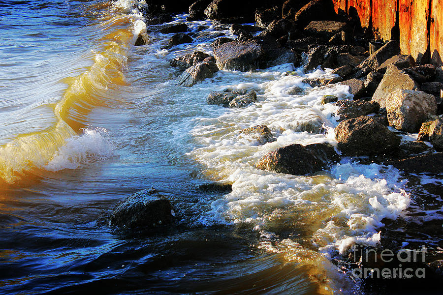 Water Photograph - Colors of the River by Ola Allen