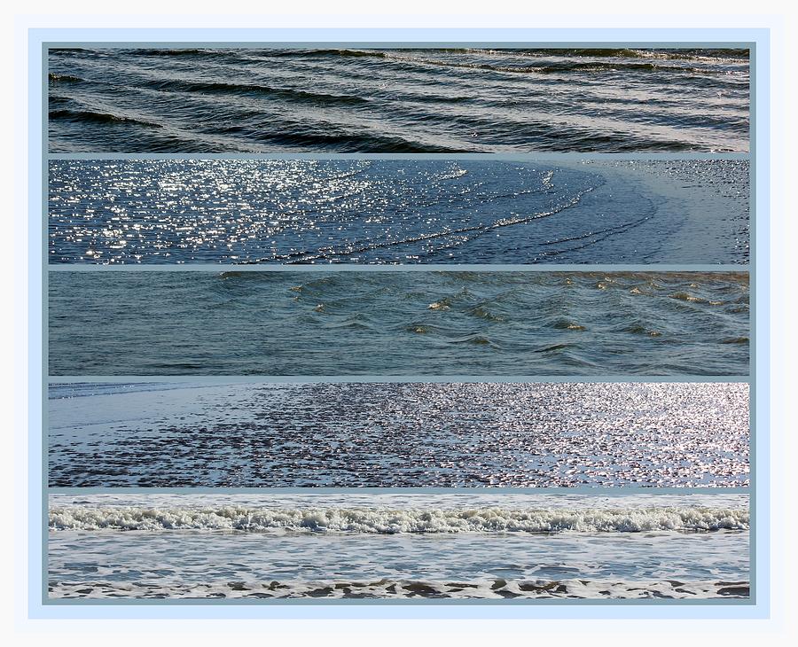 Water Photograph - Colors of the Sea by Rosanne Jordan
