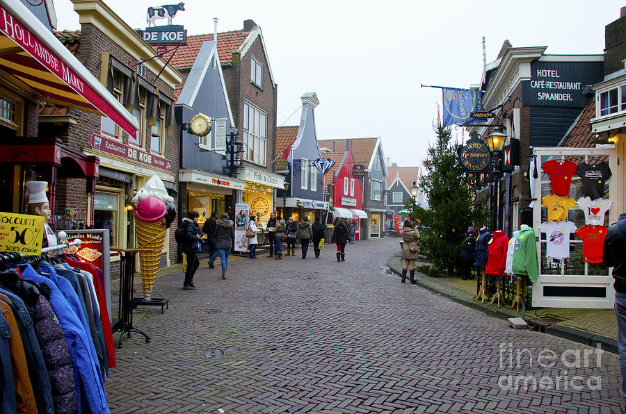 Colors of Volendam Photograph by Pravine Chester