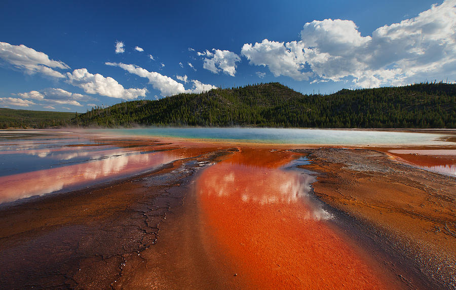 Colors of Yellowstone Photograph by Darren White